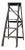 Vintage Foldable Wood Ladder, 1950s For Sale