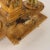 Metal Italian Inkwell in Yellow Marble and Gilded Bronze For Sale - Image 7 of 11