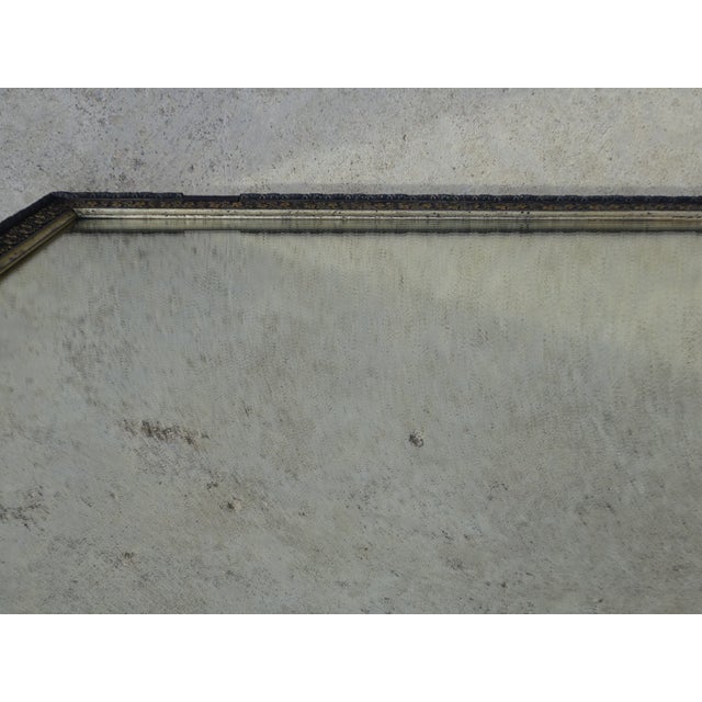 Antique Mirror with Black and Gilt Frame, 1890s For Sale - Image 15 of 18