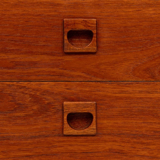 Vintage Danish Mid-Century Teak Nightstand 1960s For Sale In San Francisco - Image 6 of 6