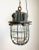 Gray Gray Industrial Cast Iron Cage Pendant Light, 1960s For Sale - Image 8 of 14