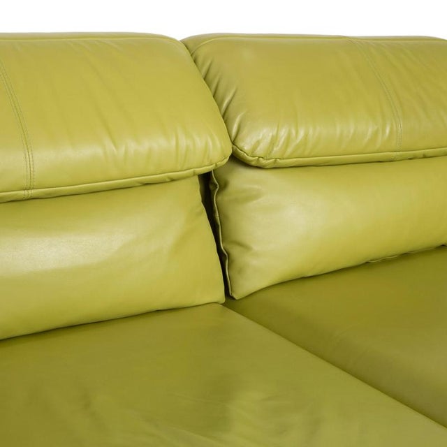 Animal Skin Plura 2-Seater Sofa in Leather from Rolf Benz For Sale - Image 7 of 17
