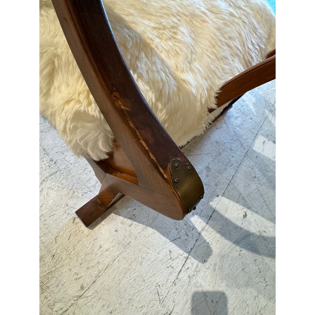 Wood Pair of Baker “Far East Collection” Style Carved Wood Armchairs, Circa 1960s For Sale - Image 7 of 10