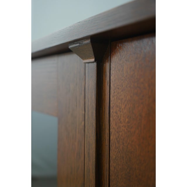 Stickley Harvey Ellis Design Mission Oak Bookcase For Sale - Image 11 of 16