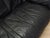 Italian Black Leather Sofa, 1960s For Sale - Image 9 of 18
