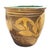 Half Price Sale $850 Antique Chinese Century-Egg Pottery Jar W/ Bird Fern Motif For Sale - Image 4 of 5