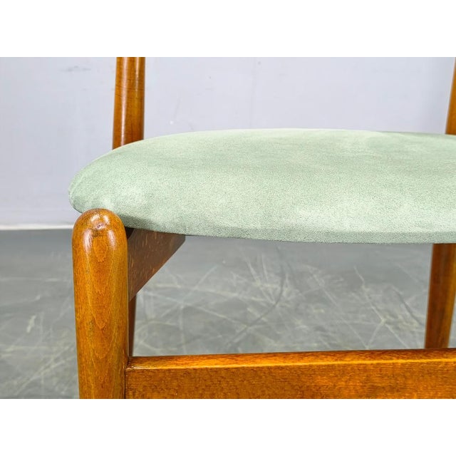 Model 708 Chair attributed to Hans J. Wegner for Fritz Hansen, Denmark, 1960s For Sale - Image 6 of 13