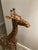 1990s Tall 4ft - Vintage Leather Wrapped Giraffe Sculpture For Sale - Image 5 of 13