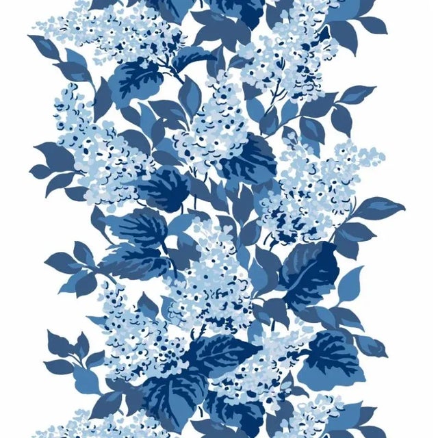 Bar Harbor All Over Blue Wallpaper For Sale