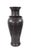 2020s Black Ore Glass Vase with metal accent - Large For Sale - Image 5 of 11