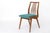 Mid-Century Beechwood Dining Chairs with Turquoise Upholstery from Casala, Germany, 1960s, Set of 4 For Sale - Image 9 of 10