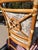 Stunningly restored Baker McGuire tartget back chairs from an estate in Vero Beach, Florida. These vintage chairs have a...