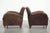 Vintage Sheepskin Armchairs, Set of 2 For Sale - Image 4 of 18