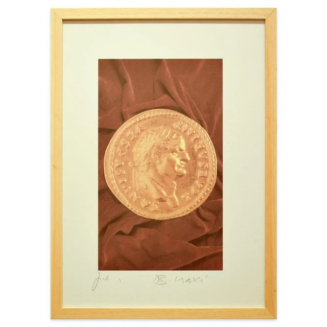 Image dimensions: 35.5 x 21 cm. The Artist's proofs of the portfolio ''Aureus''. Signed in the bottom with ballpoint pen....