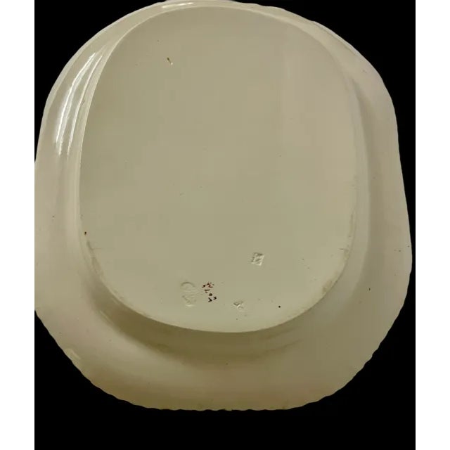 Antique White Antique Copeland Platter For Sale - Image 8 of 10