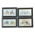 Vintage Medieval Knight Prints in Black Frames - Set of 4 For Sale