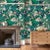 English Kahanu Emerald Wallpaper For Sale - Image 3 of 8