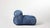 Soriana Denim Crafted Armchair by Afra and Tobia Scarpa for Cassina For Sale - Image 3 of 9