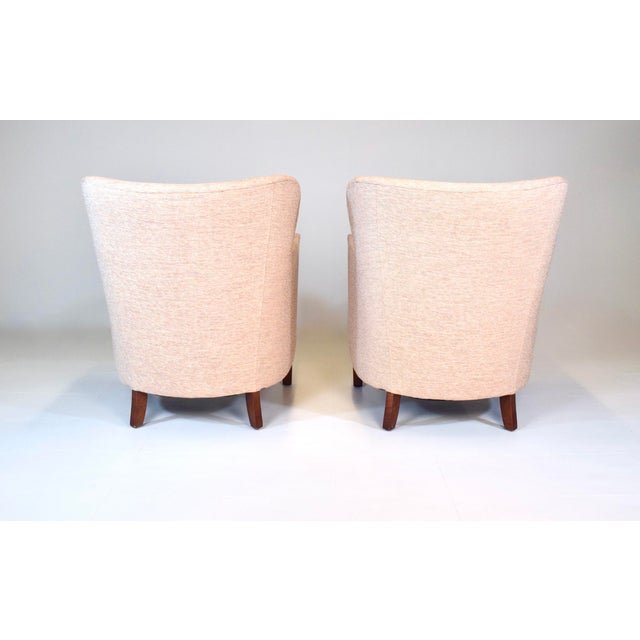 Wood Lee Industries Accent Club Chairs Model 1367-01, Pair For Sale - Image 7 of 12