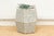 Wood Sculptural Floral Octogonal Inlay End Table For Sale - Image 7 of 7