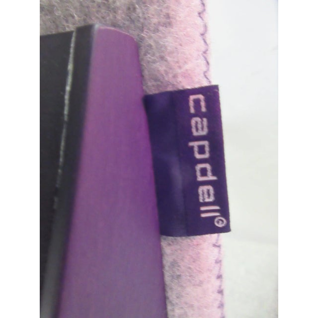 New Ava Armchair in Light Grey With Dark Frame by Capdell For Sale - Image 9 of 9