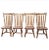 Wood j.d.v. High Back Heavy Duty Solid Maple Country Dining Chairs, C 1970s - a Set For Sale - Image 7 of 11