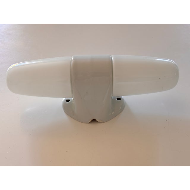Vintage Model 6068 Sconce in Ceramic by Wilhelm Wagenfeld for Lindner, 1958, in Very Good conditions. Designed 1950 to...