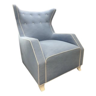 Contemporary Mid-Century Style Club Chair For Sale