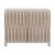 The Trujillo Cabinet showcases the natural grain of the wood with a whitewashed finish. Wave shaped cutouts offer an...