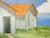 Contemporary North Shore Cottages 18x24 Lynne French California Pacific Seascape Landscape For Sale - Image 3 of 6