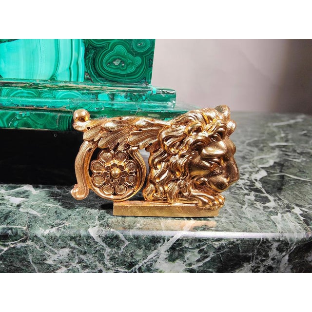 Large 20th Century Malachite Box, 1950s For Sale - Image 11 of 18