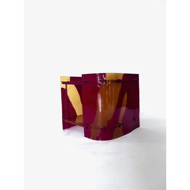 Orange Side Tables by Gaetano Pesce, 2003, Set of 2 For Sale - Image 8 of 18
