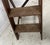 Three-Step Library Staircase in Patinated Beech, 1900s For Sale - Image 3 of 9