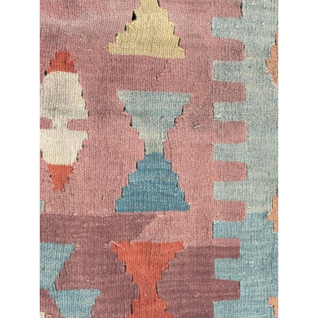 Textile Vintage Turkish Anatolian Kilim Rug, 1980s For Sale - Image 7 of 18