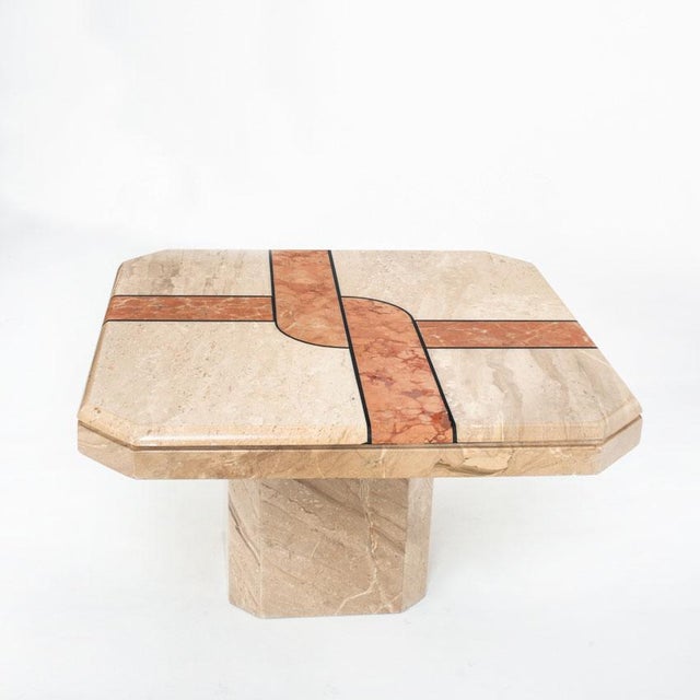 Vintage Marble Coffee Table, Italy, 1990s For Sale - Image 4 of 10