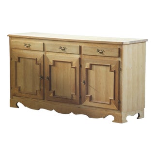 Vintage Danish Low Sideboard by Henning Kjærnulf, 1960s For Sale