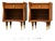 1960s Walnut Nightstands by Kent Coffey the Sharon - A Pair For Sale