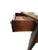 Wood Vintage Distressed Writing Table With Single Drawer & Ceramic Knobs For Sale - Image 7 of 11