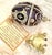 Pierre Lorren Handmade Faberge Egg Style Trinket Fabergé Egg Style Austrian Crystal Diamond Pure Gold Deco Hand Painted 5 Star Egg & Handmade Bracelet For Sale - Image 9 of 11