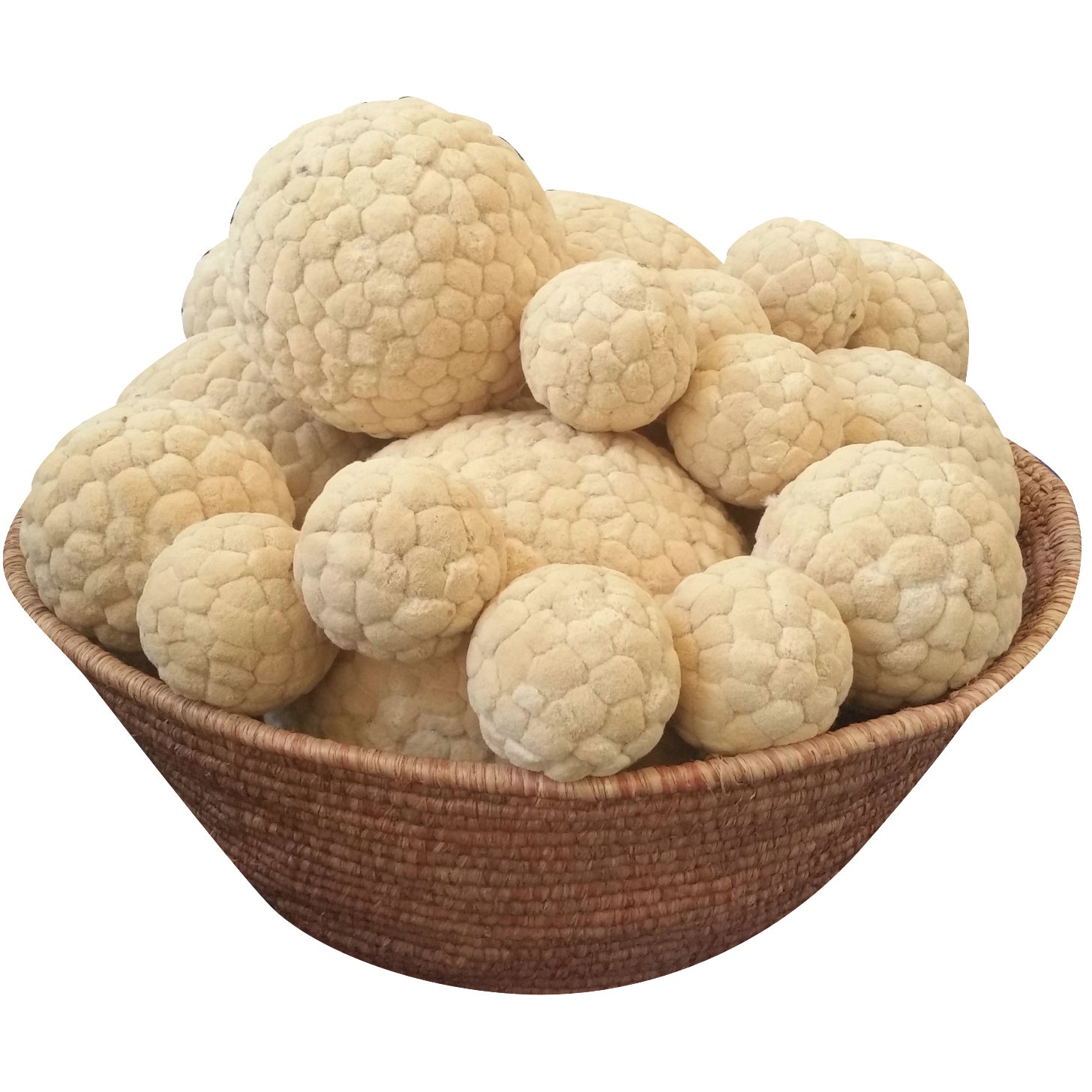 Extra Large Grass Basket With Decorative Balls Chairish