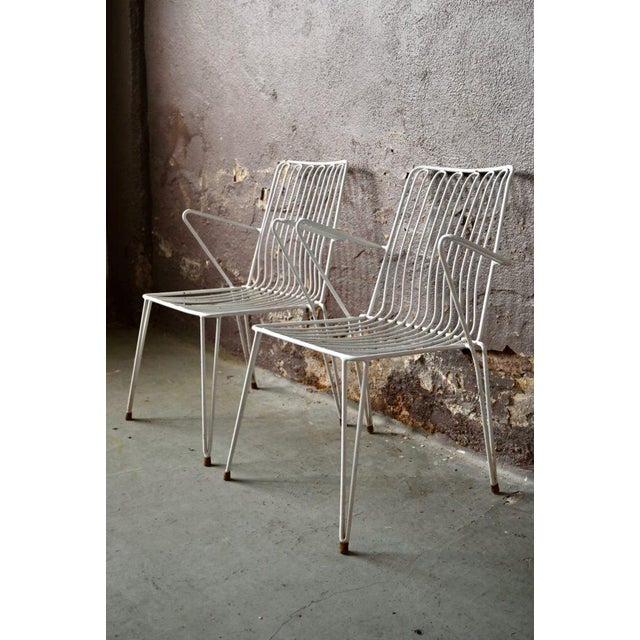 Set of Metal Armchairs from Mauser Werke For Sale - Image 10 of 17