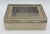 Vintage English Hunt Scene Silver Plate and Glass Humidor or Trinket Box For Sale - Image 9 of 12