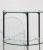 Italian Two-Tier Glass and Metal Coffee Table, 1990s For Sale - Image 3 of 10