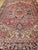 19th Century 19th Century Persian Heriz Serapi Rug, Hand-Knotted Wool, Geometric Pattern, Red & Green Vegetable Dyes, 9x12 For Sale - Image 5 of 13