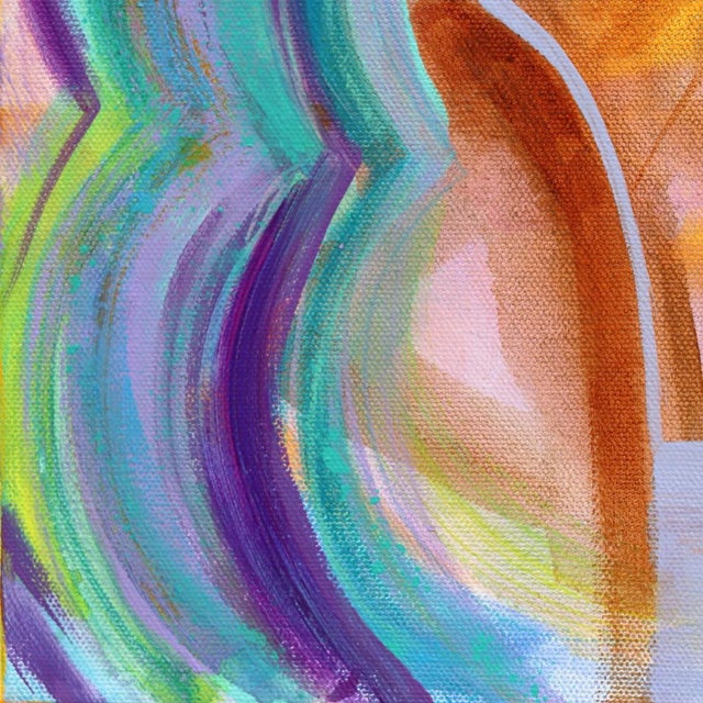 "Indigo Bombshell" Original Artwork by Lindsey McCord For Sale - Image 4 of 9