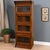 Legacy 4 Stack Barrister Bookcase - Light Brown Walnut For Sale - Image 10 of 10