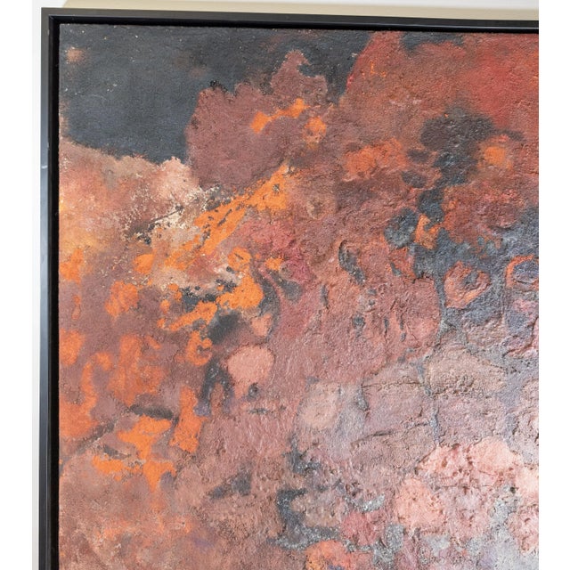 Mid-Century Modern Abstract Expressionist Painting by George Vander Sluis For Sale - Image 4 of 12