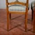 Antique Walnut Chairs with Blue Fabric, 1800s, Set of 2 For Sale - Image 11 of 17