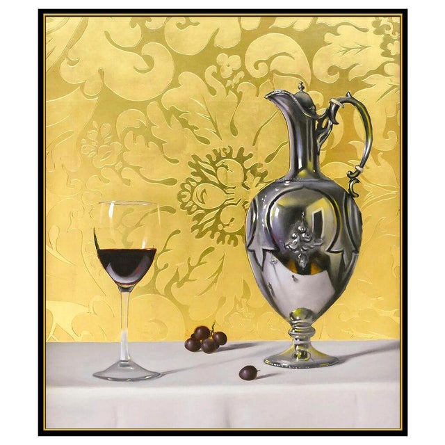 Message us to inquire about custom framing options! (Included for free with every purchase) The artwork here, "Wine Icon",...