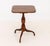 American Mahogany Tripod Side Table, on three spider legs. 26" H x 18" W x 19" D. Provenance: The Estate of Alton G....